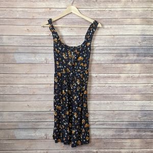Forever 21 Blue Floral Sundress size S